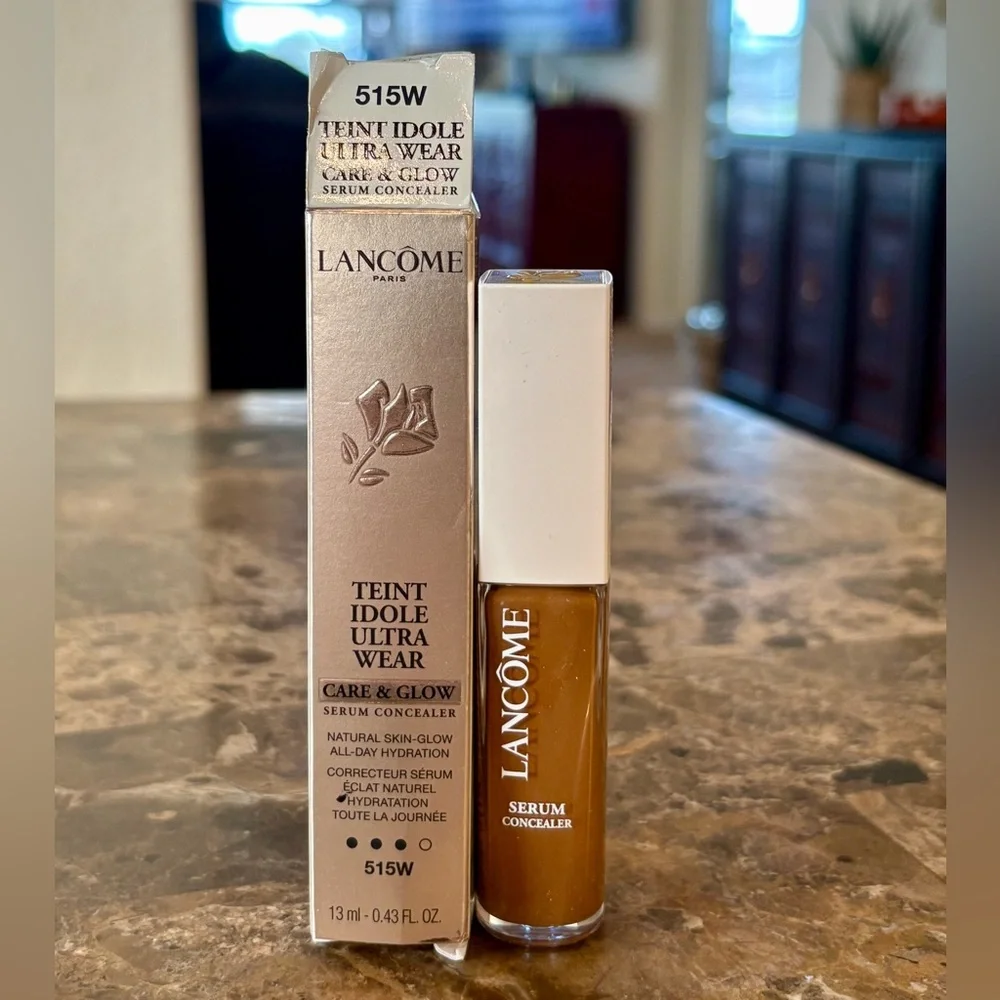💎 Lancôme Care and Glow Serum Concealer with Hyaluronic Acid Shade 515W